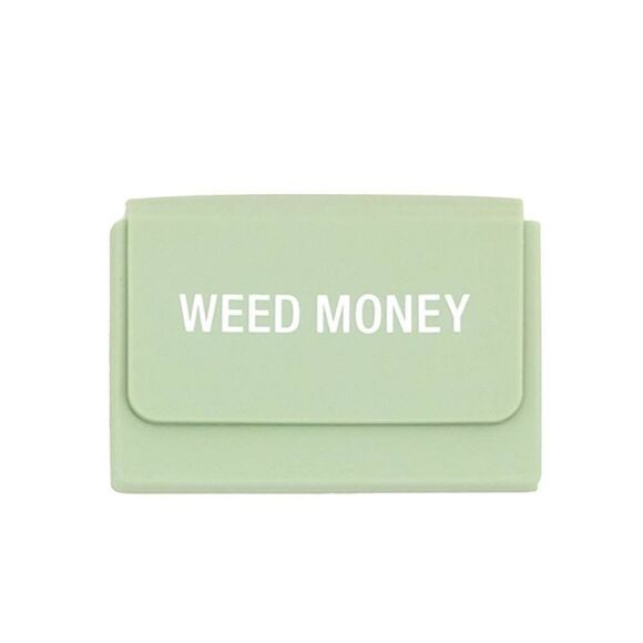 NWT silicone WEED MONEY wallet - Picture 1 of 2